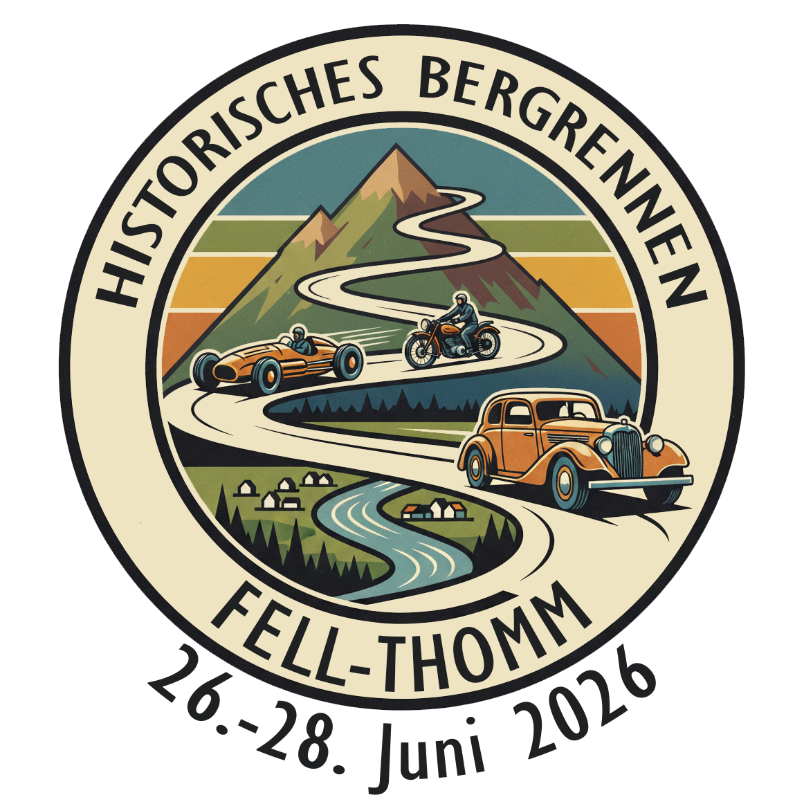 Historisches Bergrennen Fell-Thomm 26.–28. Juni 2026